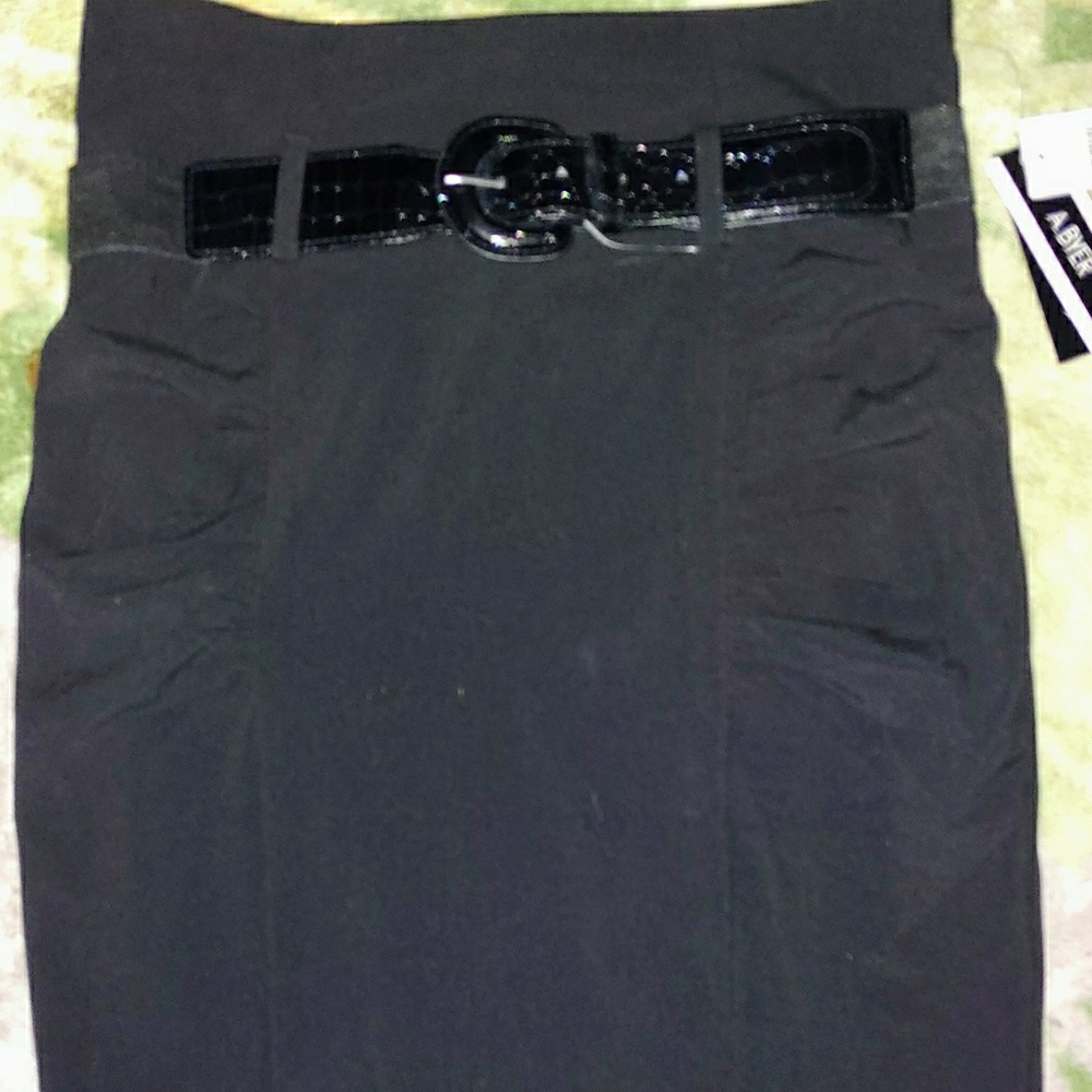 NWT A. Byer Ruched Pencil Skirt